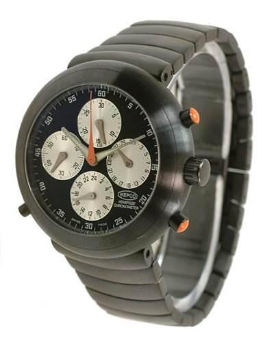 Marc Newson, Ikepod 'Hemipode' Chronograph wristwatch (1998), Available  for Sale