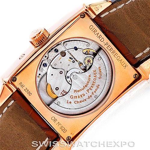 Girard Perregaux Big Date Moon Phase 18k Rose Gold Watch 2580 Swisswatchexpo