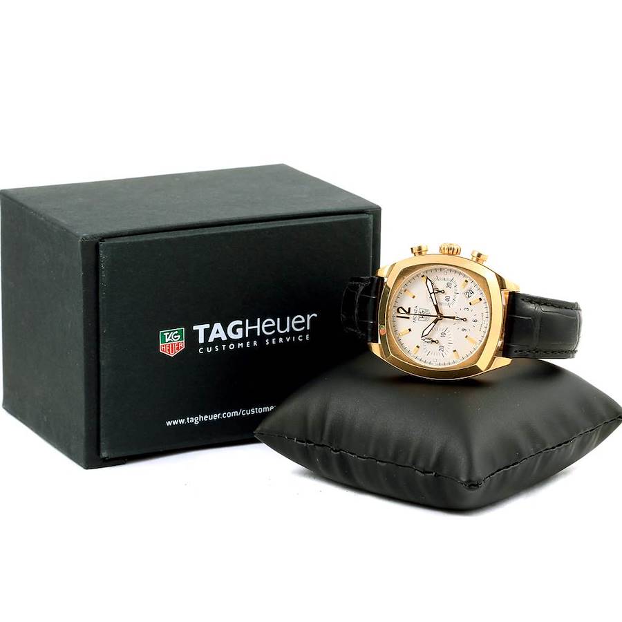 Tag Heuer Monza 18K Yellow Gold Chronograph Watch CR514A