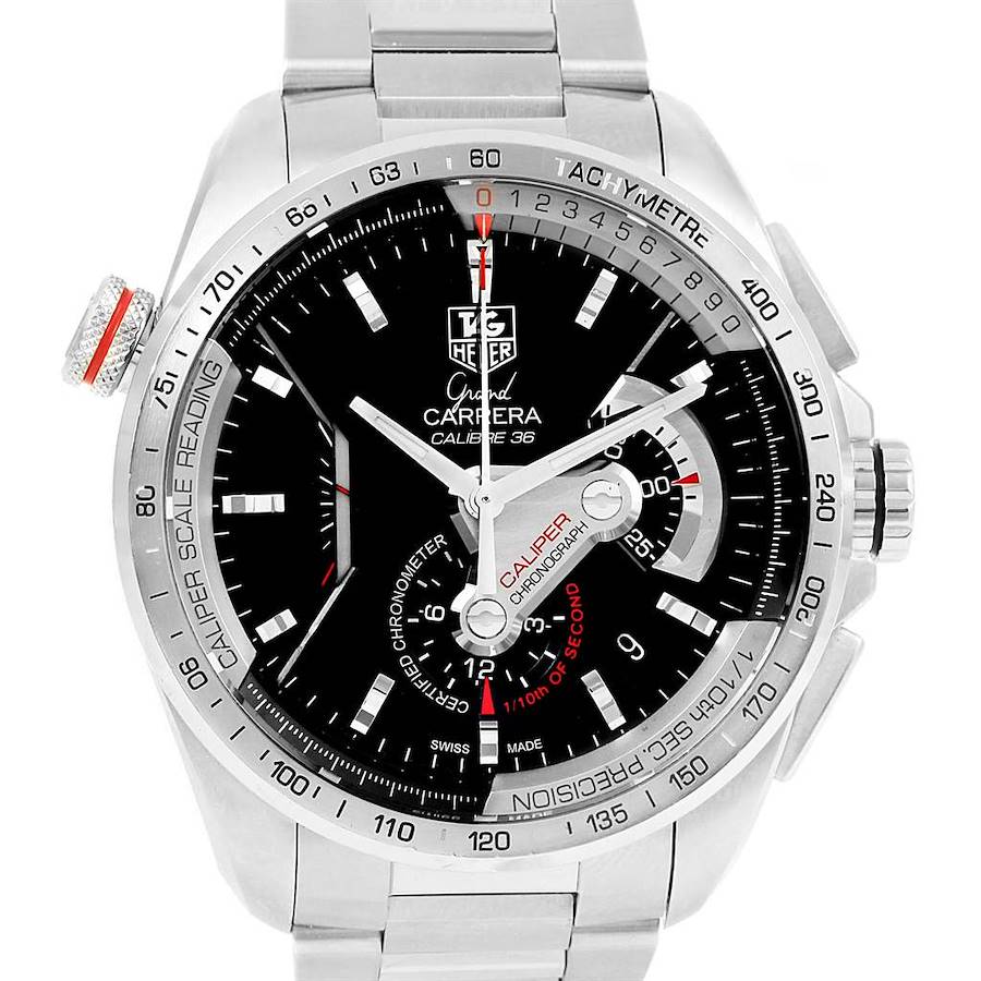 Tag Heuer Grand Carrera Calibre 36 RS Automatic Mens Watch CAV5115 SwissWatchExpo