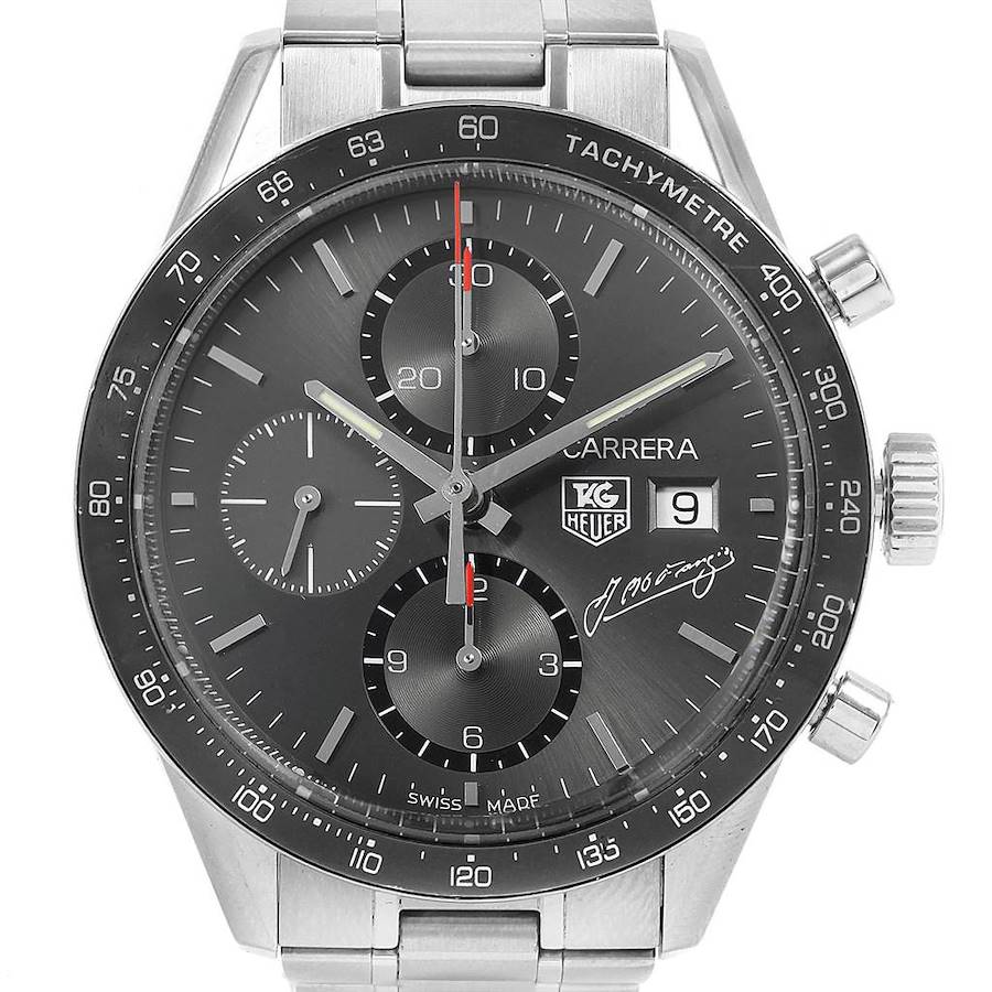 Tag Heuer Carrera JM Fangio Limited Edition Mens Watch CV201C SwissWatchExpo
