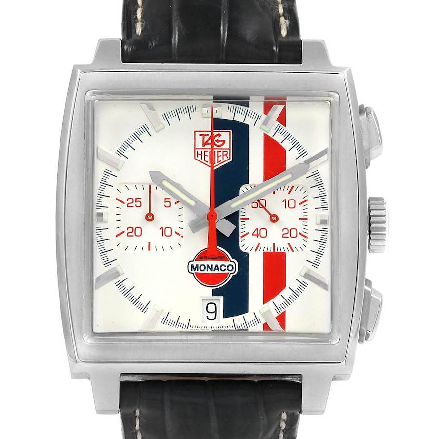 Tag Heuer Monaco McQueen Chronograph Limited Edition Watch CW2118 SwissWatchExpo