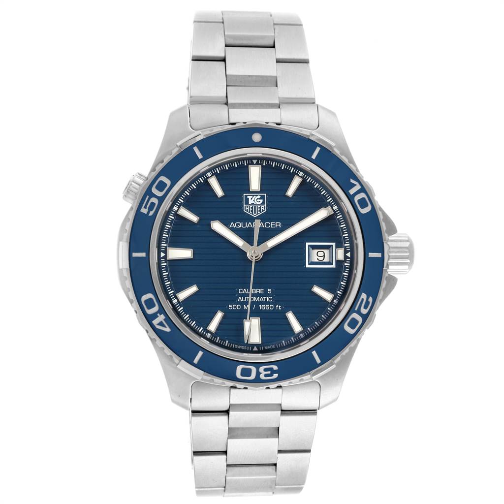 TAG Heuer Aquaracerキャリバ-5 WAK2111.BA0830 Tag Heuer Aquaracer Stainless Steel WAK2111.BA0830 | Stock