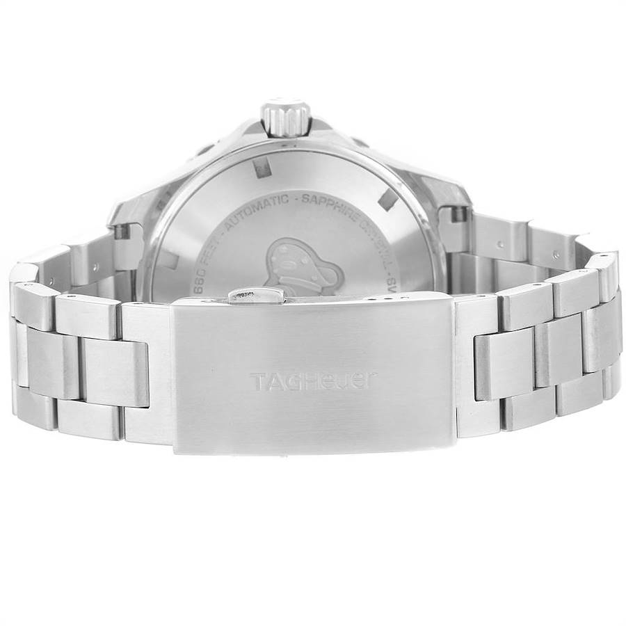 TAG Heuer WAK2111.BA0830 - Orologio Uomo Aquaracer - Automatico, 42 Mm, Quadrante Blu, Acciaio - 5