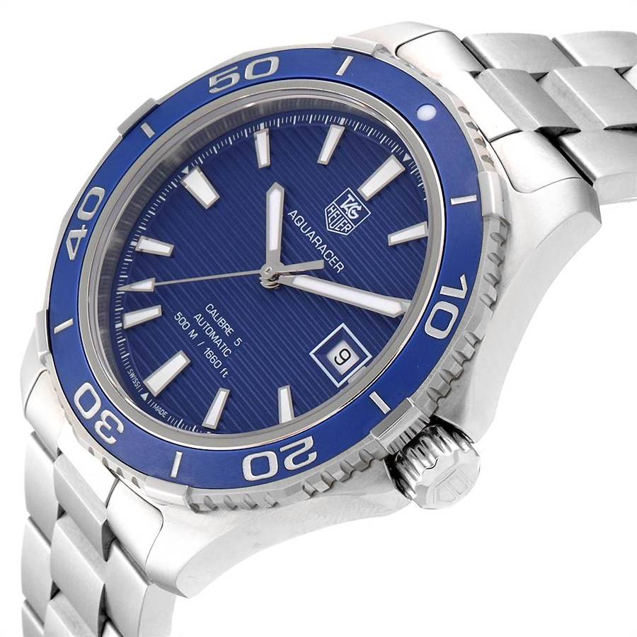 Tag Heuer Aquaracer Stainless Steel WAK2111.BA0830 | Stock 23733 ...