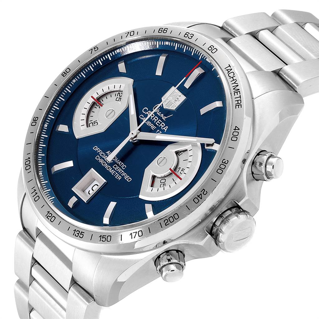 tag heuer grand carrera blue