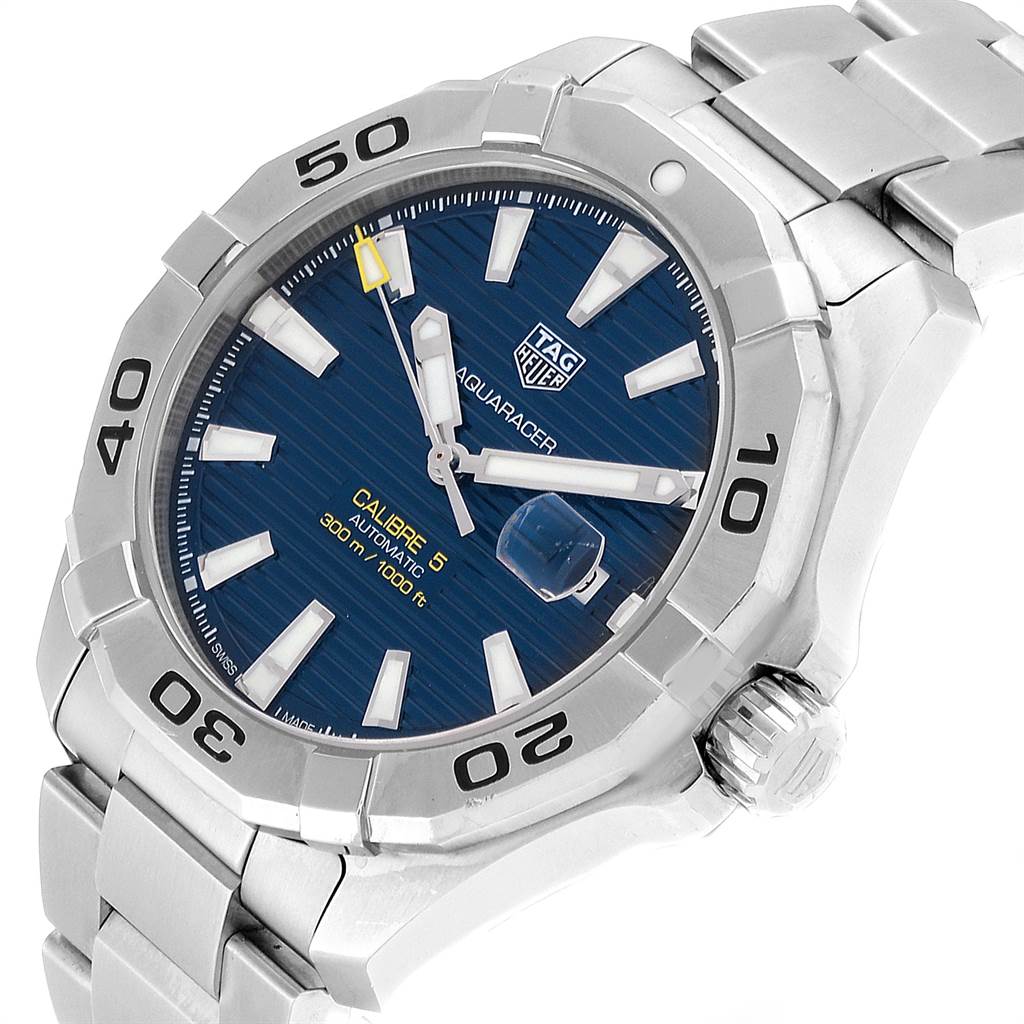 Tag Heuer Aquaracer Stainless Steel WAY2012.BA0927 | Stock 24049 ...