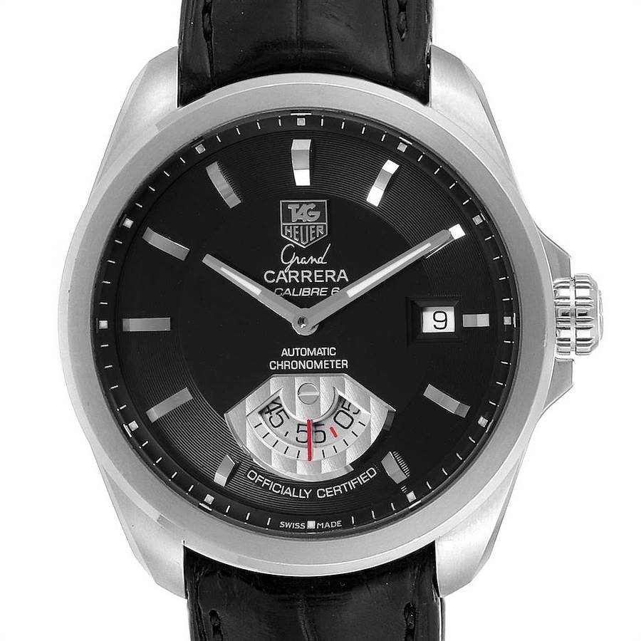 Tag Heuer Carrera Black Dial Automatic Mens Watch WAV511A SwissWatchExpo