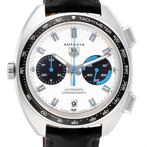Photo of Tag Heuer Autavia Automatic Chronograph Steel Mens Watch CY2110