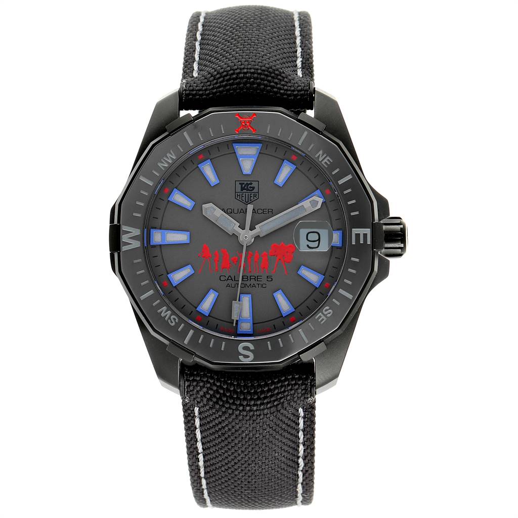 Tag Heuer Aquaracer Calibre 5 One Piece Special Edition Watch WAY218C