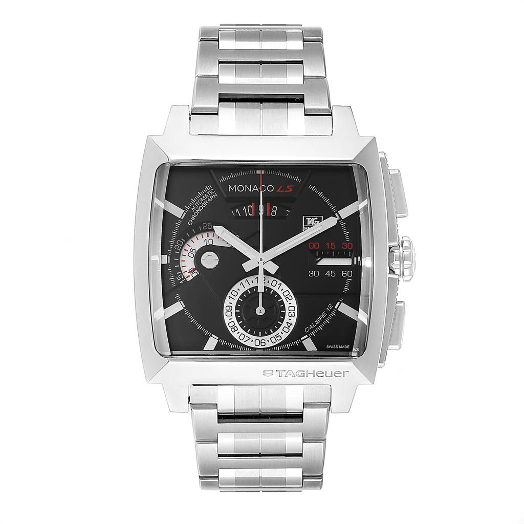 Tag Heuer Monaco LS Chronograph Steel Mens Watch CAL2110 | SwissWatchExpo