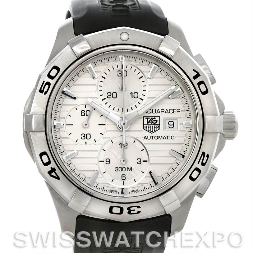 Tag Heuer Aquaracer Chrono Mens Watch CAP2111 FT6026 SwissWatchExpo