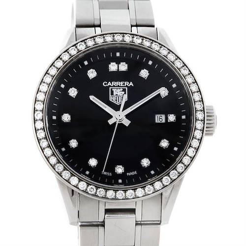 Photo of TAG Heuer Carrera Ladies Diamond Watch WV1412.BA0793