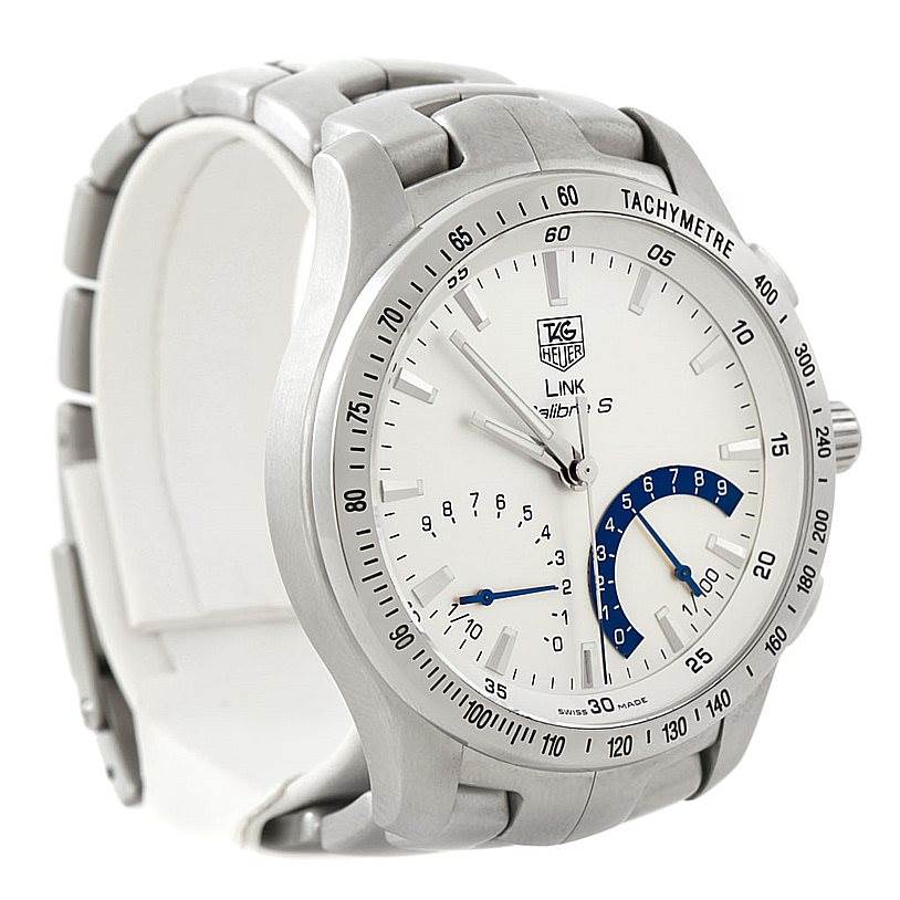 TAG Heuer Link Chronograph シルバー tag-heuer-link-calibre-s-