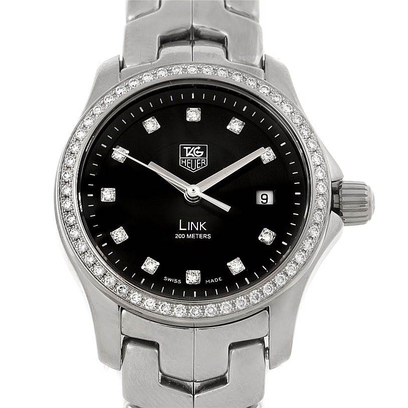 tag-heuer-link-steel-diamond-  display picture 1