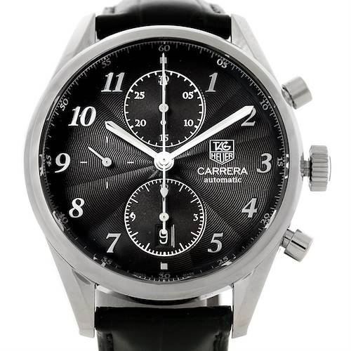 Photo of Tag Heuer Carrera Chronograph Steel Mens Watch CAS2110