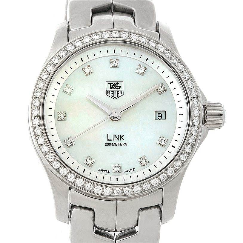 Tag Heuer Link Stainless Steel WJF1319 Stock 8238 SwissWatchExpo