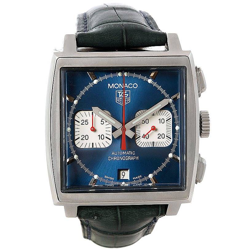 Tag Heuer Monaco Automatic Chronograph Mens Watch CW2113 SwissWatchExpo