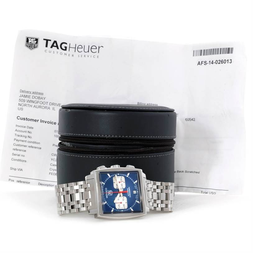 Tag Heuer Monaco Automatic Chronograph Mens Watch CW2113