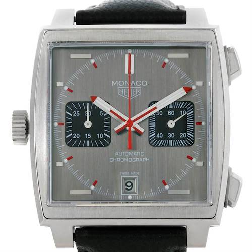 Photo of Tag Heuer Monaco Automatic Mens Limited Edition Watch CAW211B Unworn