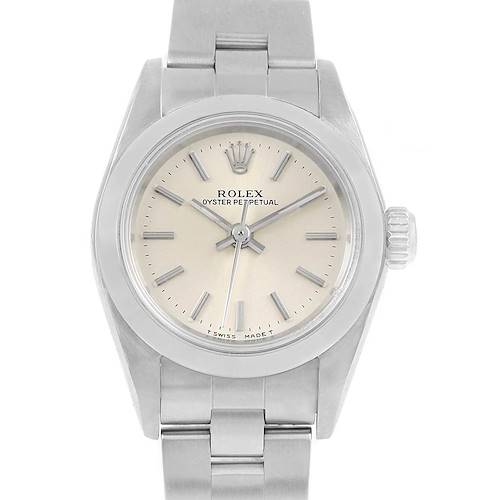 Photo of Rolex Oyster Perpetual Nondate Oyster Bracelet Ladies Watch 67180