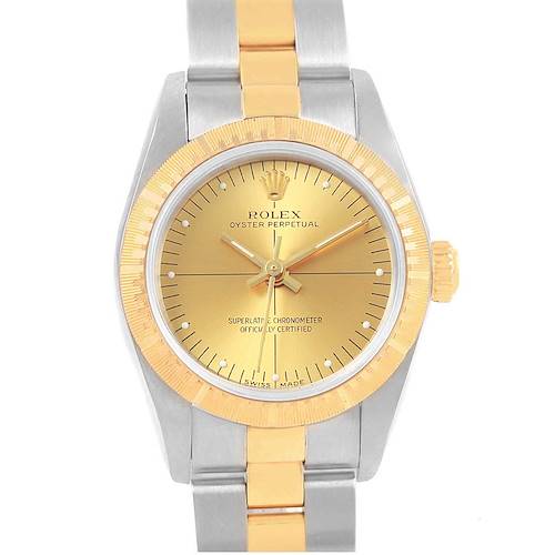 Photo of Rolex Oyster Perpetual Steel Yellow Gold Ladies Watch 76243