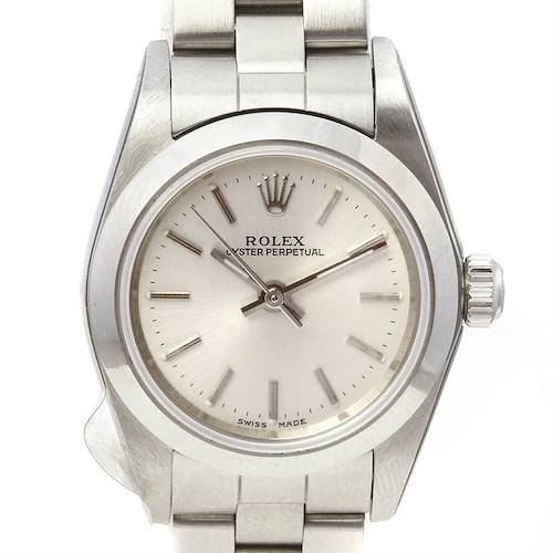 Photo of Rolex Oyster Perpetual Ladies Ss Watch 76080