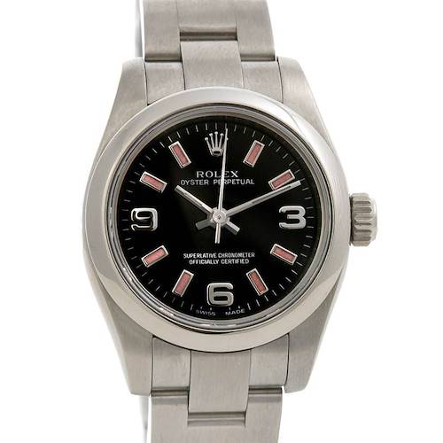 Photo of Rolex Oyster Perpetual Ladies Ss Watch 176200 Year 2008
