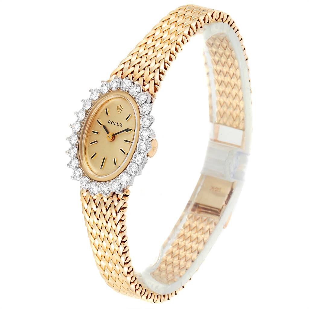 Rolex Oyster Perpetual Yellow Gold | Stock 11775 | SwissWatchExpo