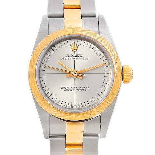Photo of Rolex Oyster Perpetual Ladies Steel and 18k Yellow Gold 76243
