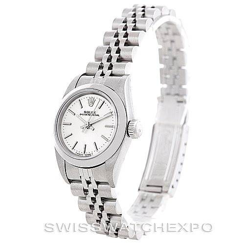 Rolex Oyster Perpetual Ladies Steel Watch 67180 SwissWatchExpo