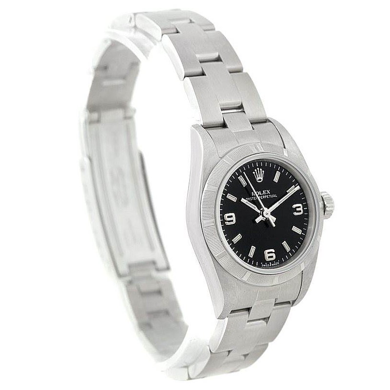 Rolex Oyster Perpetual Ladies Steel Watch 76030 Unworn SwissWatchExpo