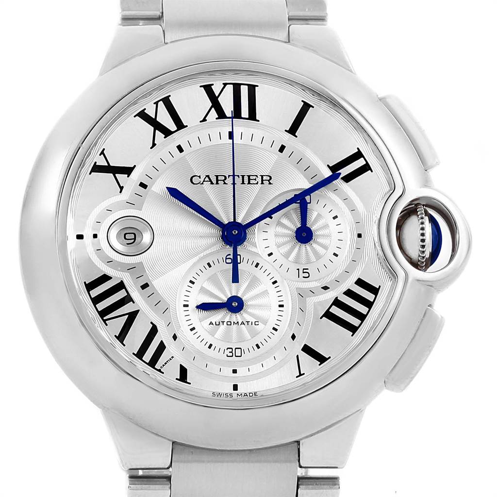 cartier mens chronograph watch