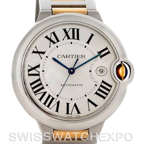 Photo of Cartier  Ballon Bleu Steel & Gold Men's Watch W69009Z3
