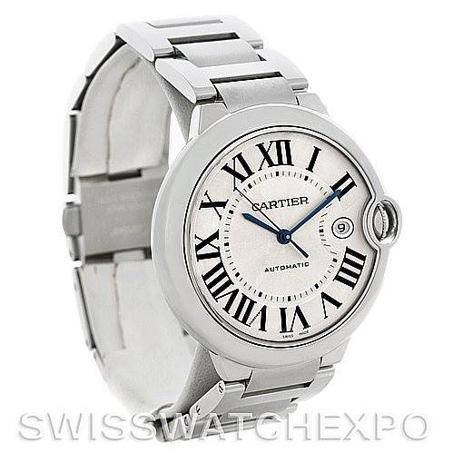 Cartier Ballon Bleu Steel Men's Watch W69012Z4 SwissWatchExpo