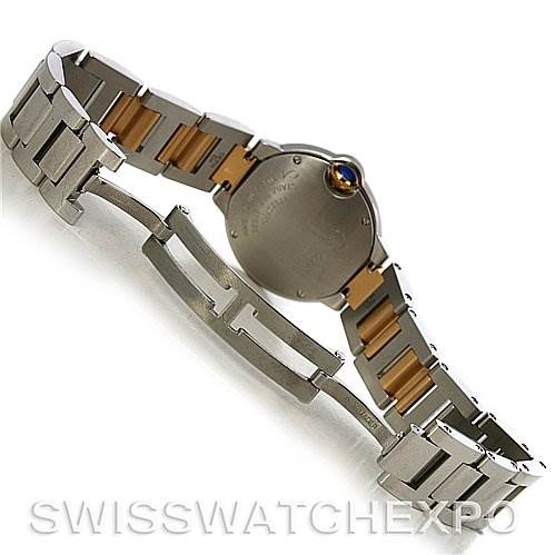 This image shows the back of a Rolex Submariner W69007Z3 Men's Stainless Steel Silver Dial W69007Z3 Men's Stainless Steel Silver Dial watch, highlighting the bracelet and clasp from an angled rear view.