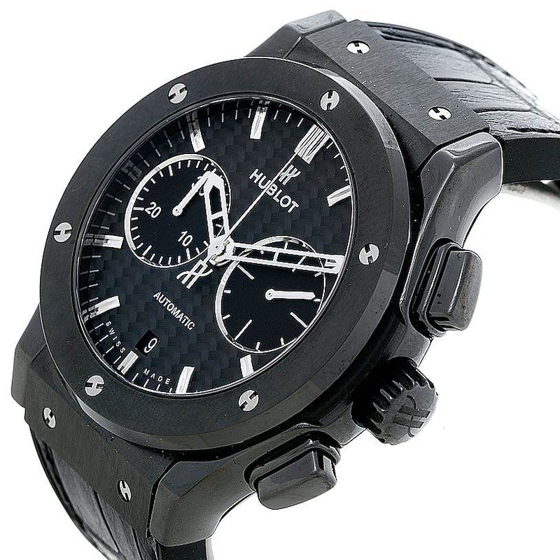chronograph black magic hublot