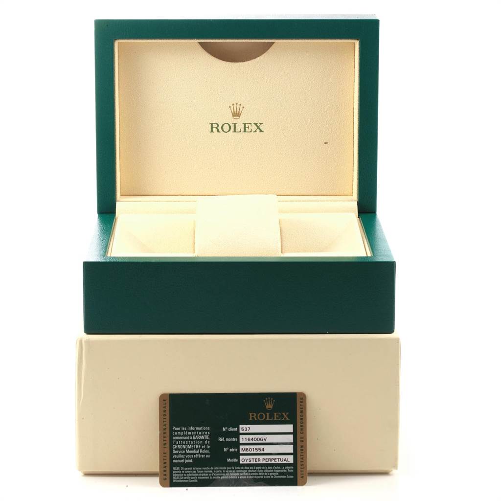 rolex milgauss box