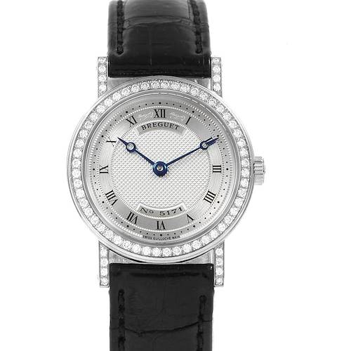 Photo of Breguet Classique 18K White Gold Diamond Ladies Watch 8561