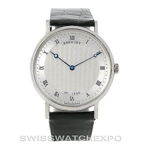 Breguet Classique 18K White Gold Automatic Mens Watch 5157BB 11