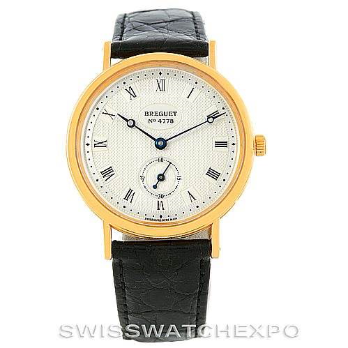 Breguet Classique 18K Yellow Gold Mens Watch 3910BA 15 286