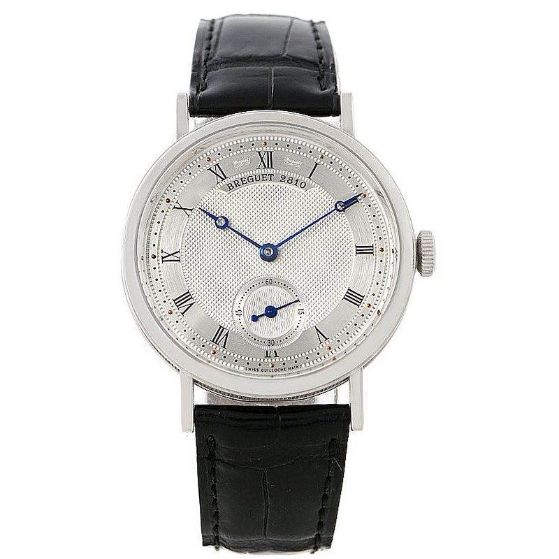 Breguet Classique 18K White Gold Mens Watch 5907 SwissWatchExpo