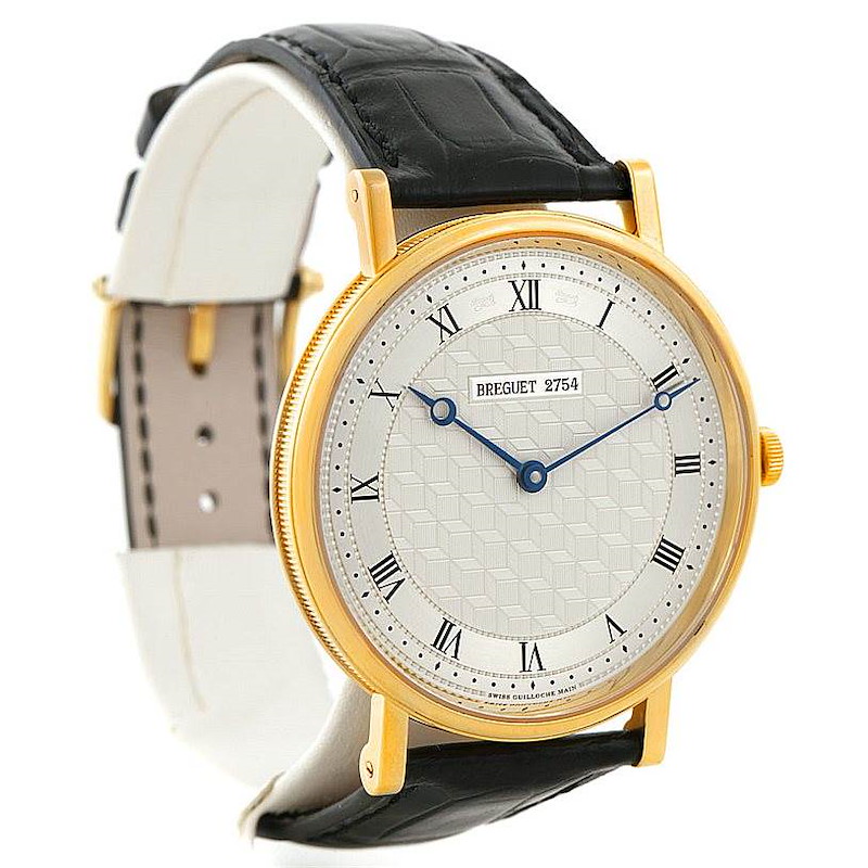 Breguet Classique 18K Yellow Gold Mens Watch 5967 SwissWatchExpo