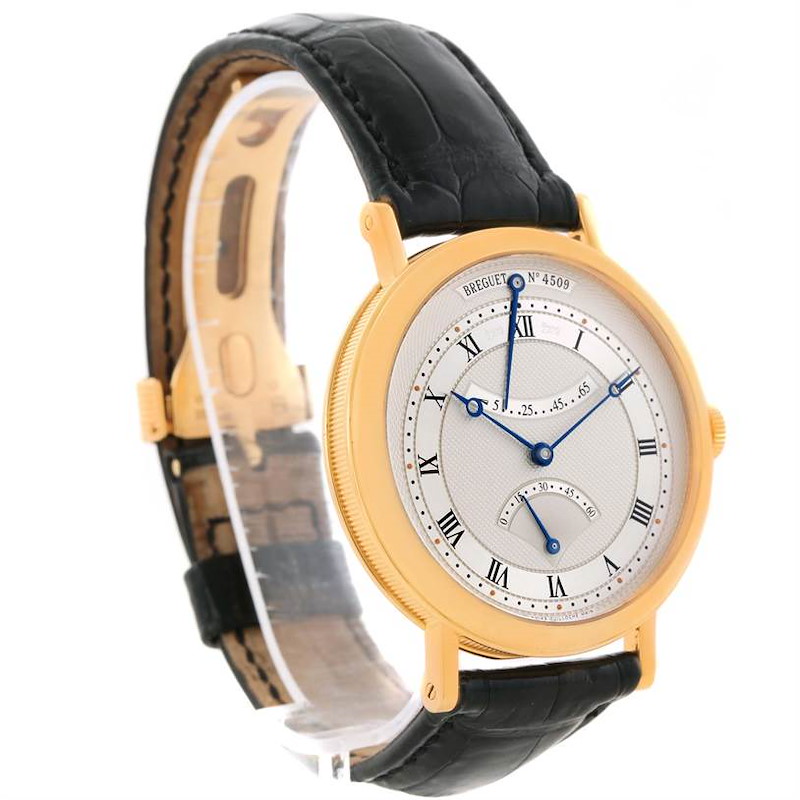 Breguet Classique Retrograde Seconds 18K Yellow Gold Mens Watch 5207ba/12/9v6 SwissWatchExpo