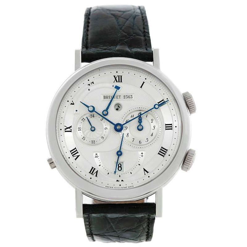 Breguet Classique Alarm Le Reveil du Tsar 18K White Gold Watch