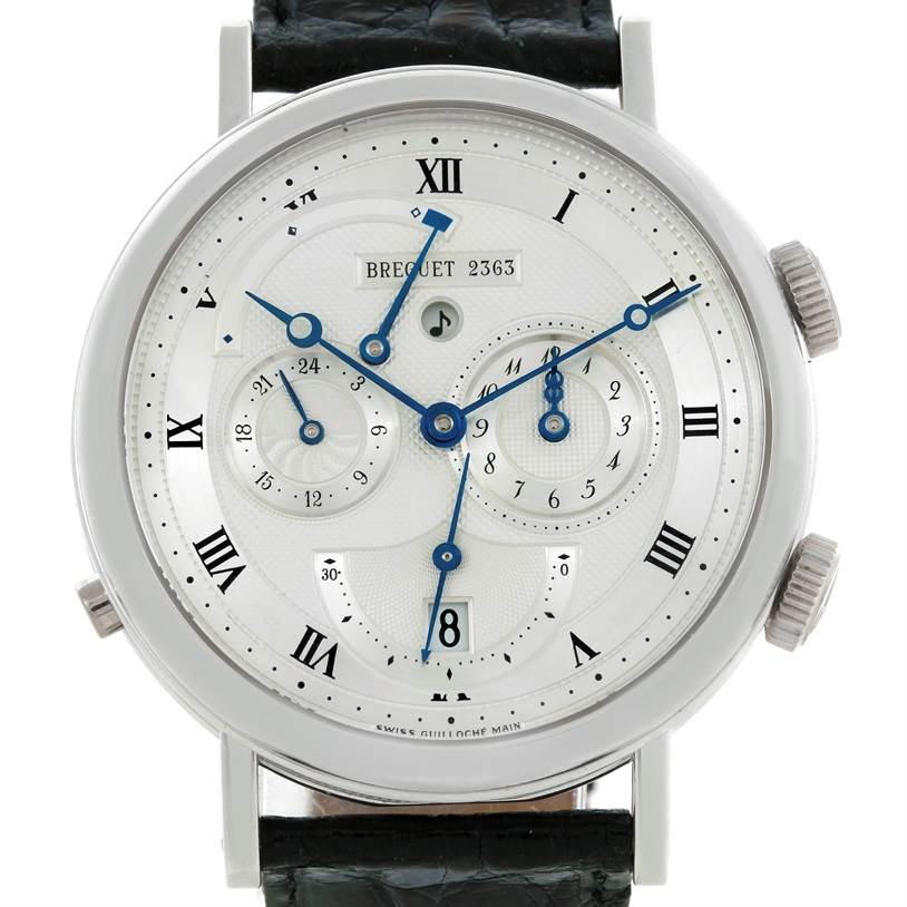 Breguet Classique Alarm Le Reveil du Tsar 18K White Gold Watch 5707