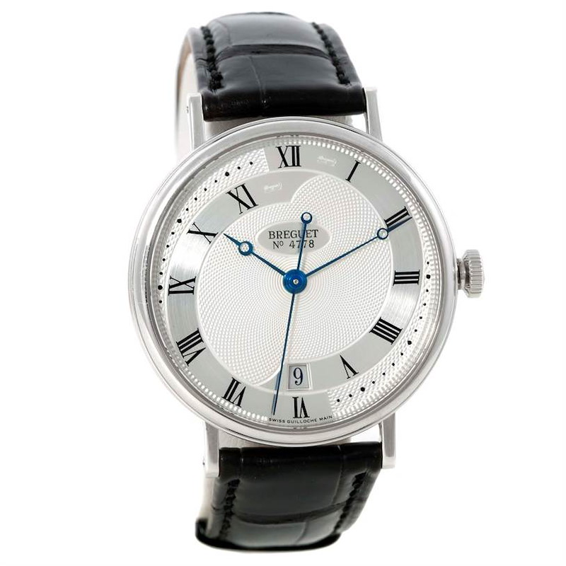 Breguet Classique 18K White Gold Automatic Mens Watch 5197BB 15