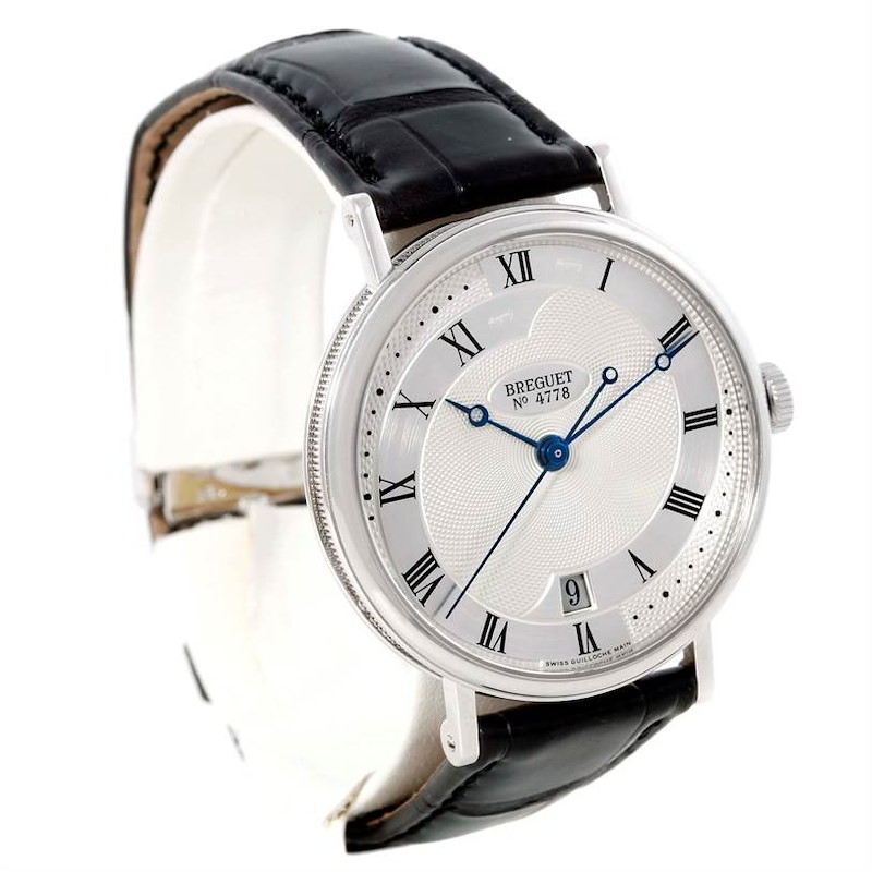 Breguet Classique 18K White Gold Automatic Mens Watch 5197BB 15