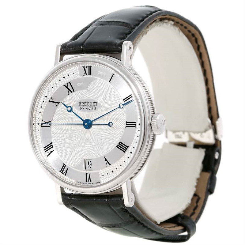 Breguet Classique 18K White Gold Automatic Mens Watch 5197BB/15/986 SwissWatchExpo