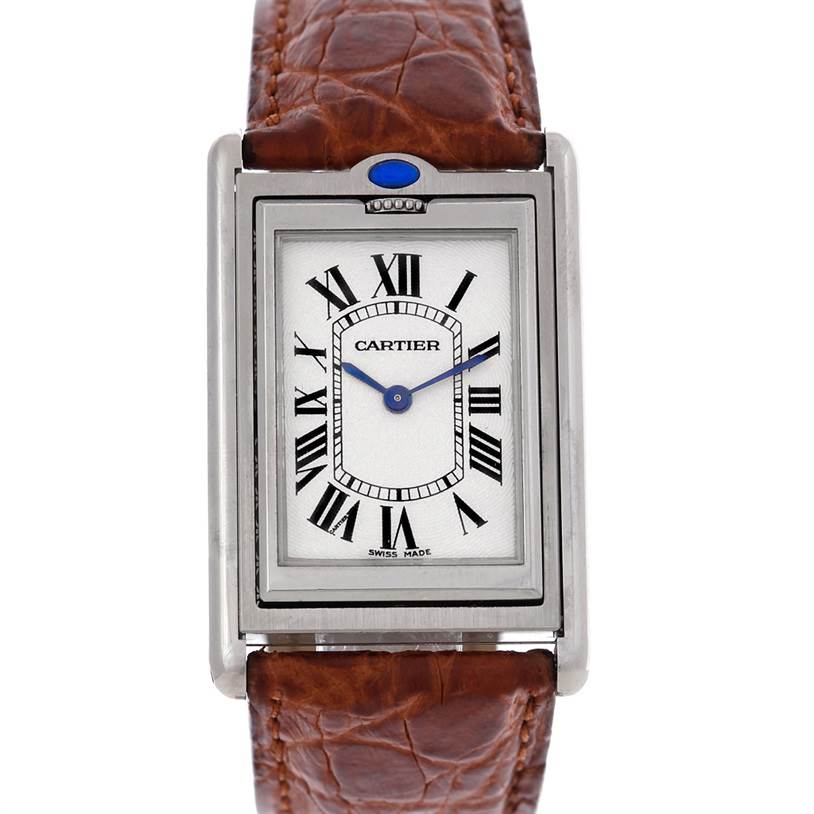 Cartier tank 2024 basculante mechanical